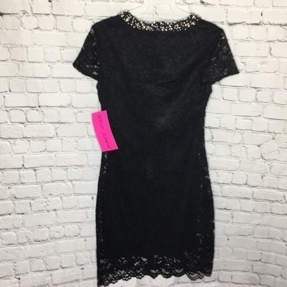 BETSEY JOHNSON jewel collar lace sheath dress - Picture 12 of 12